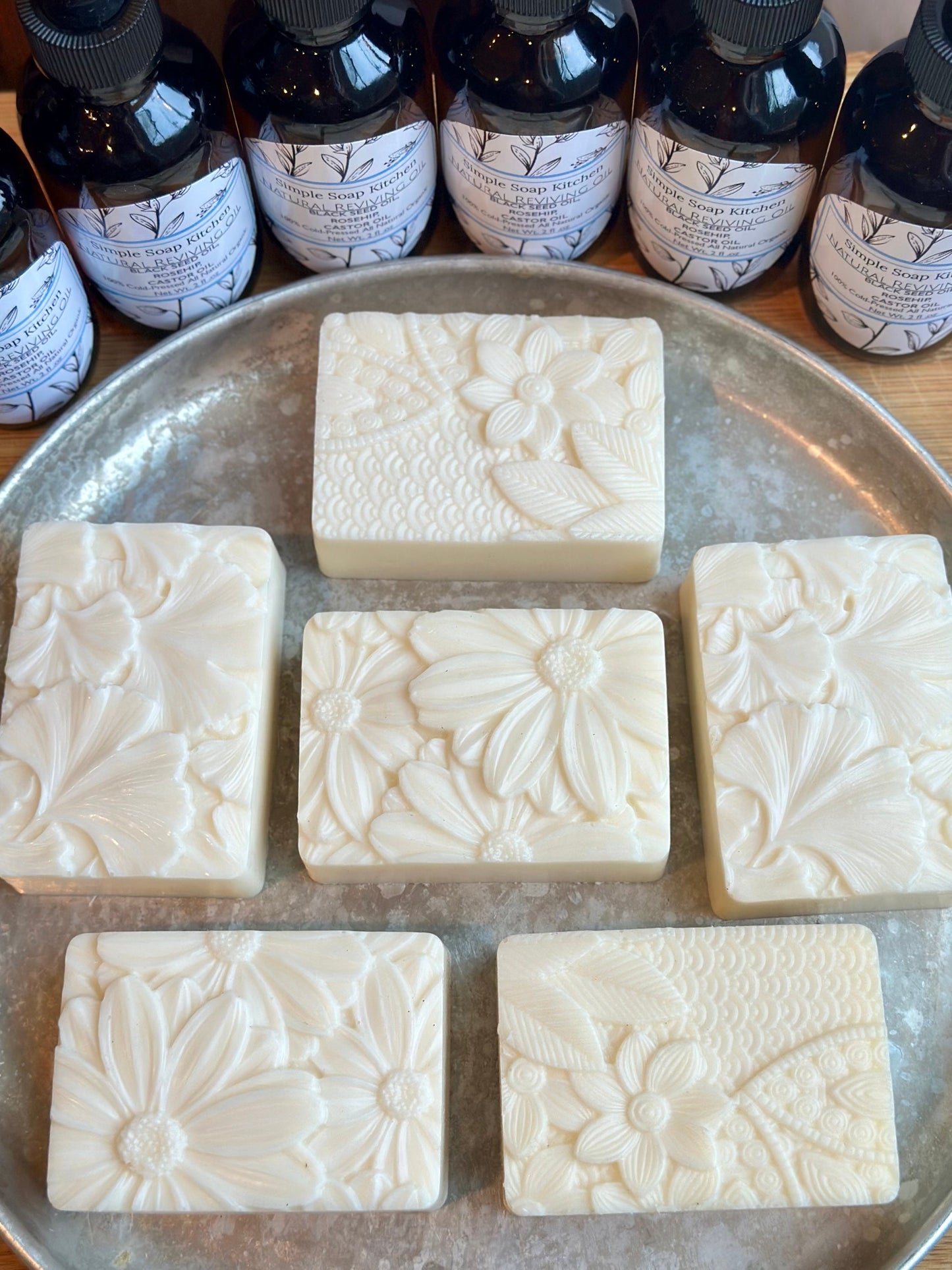 Rosehip Castor Oil & Black Seed Oil Reviving Soap Bars
