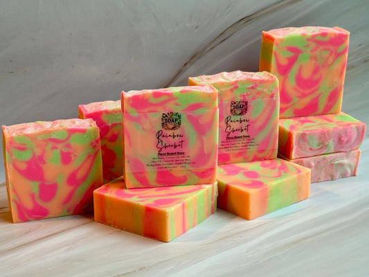 Rainbow Sherbet “Plant Based” Soap