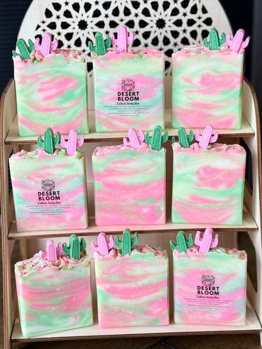 Desert Bloom 🌵💖 Tallow Bar 5oz