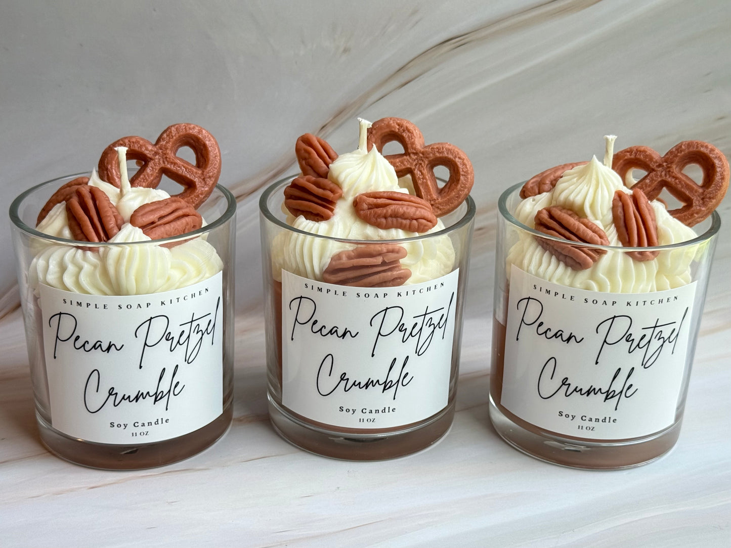 Pecan Pretzel Crumble Soy Candle