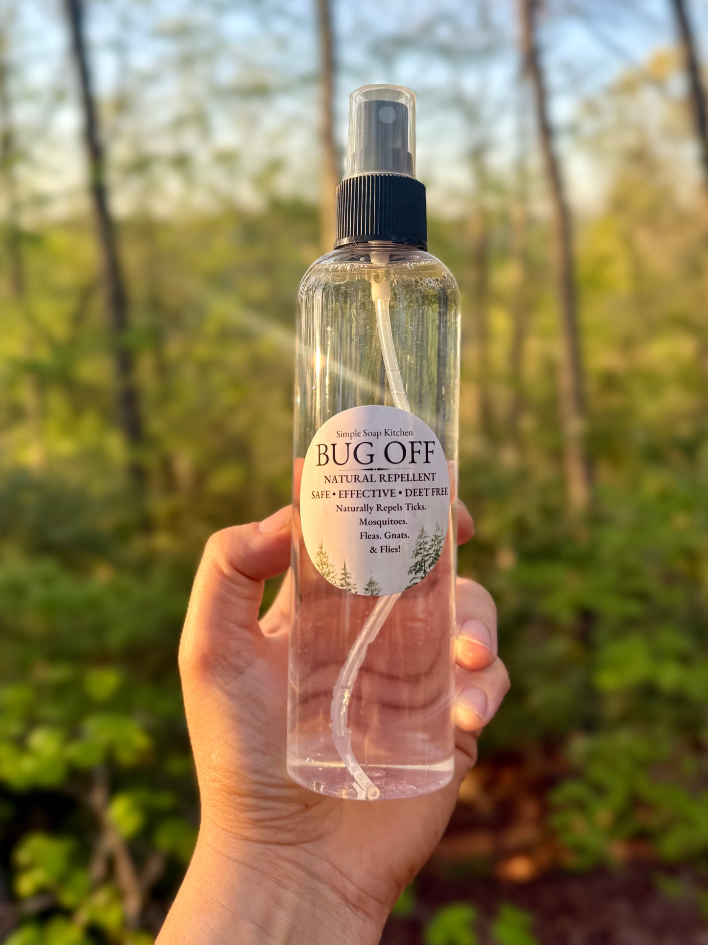 Bug Off All Natural Bug Off Repellent Spray.