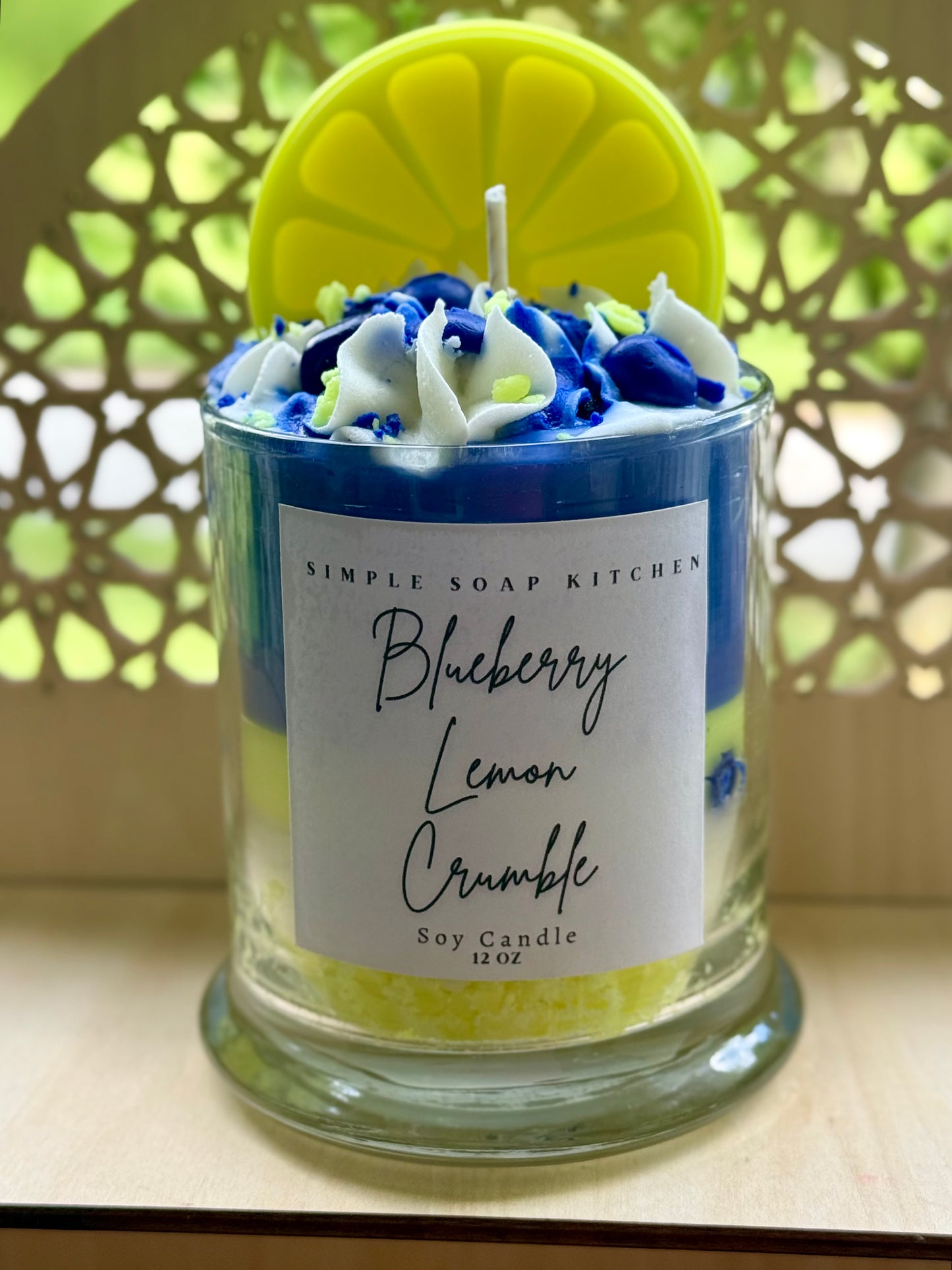 Blueberry Lemon Crumble 🫐🍋