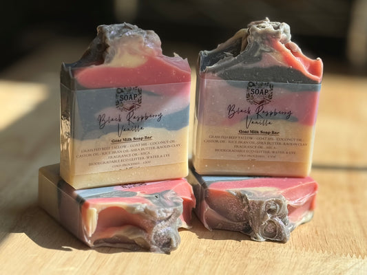 Black Raspberry Vanilla Goat Milk Bar