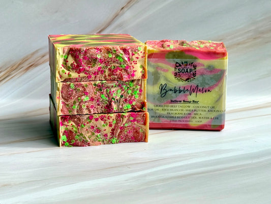 Bubblemelon Tallow Soap