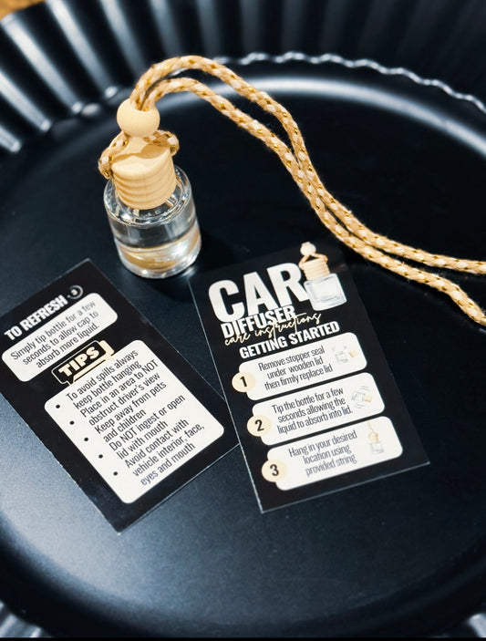Scented Car Diffuser | Non-Toxic Fragrance Oils