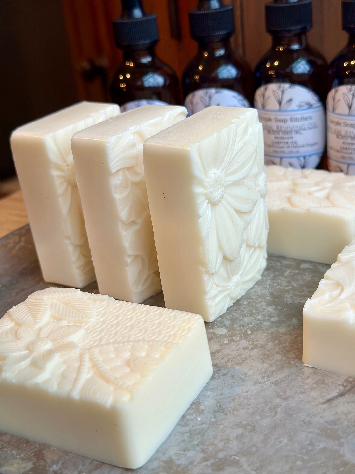 Rosehip Castor Oil & Black Seed Oil Reviving Soap Bars